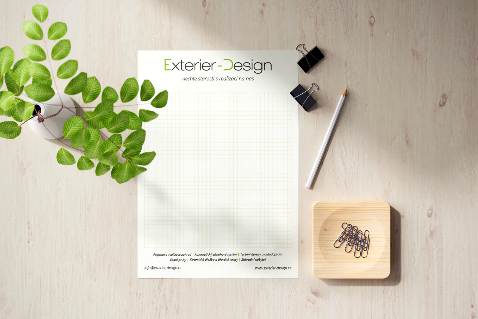 Extrerier-Design blok